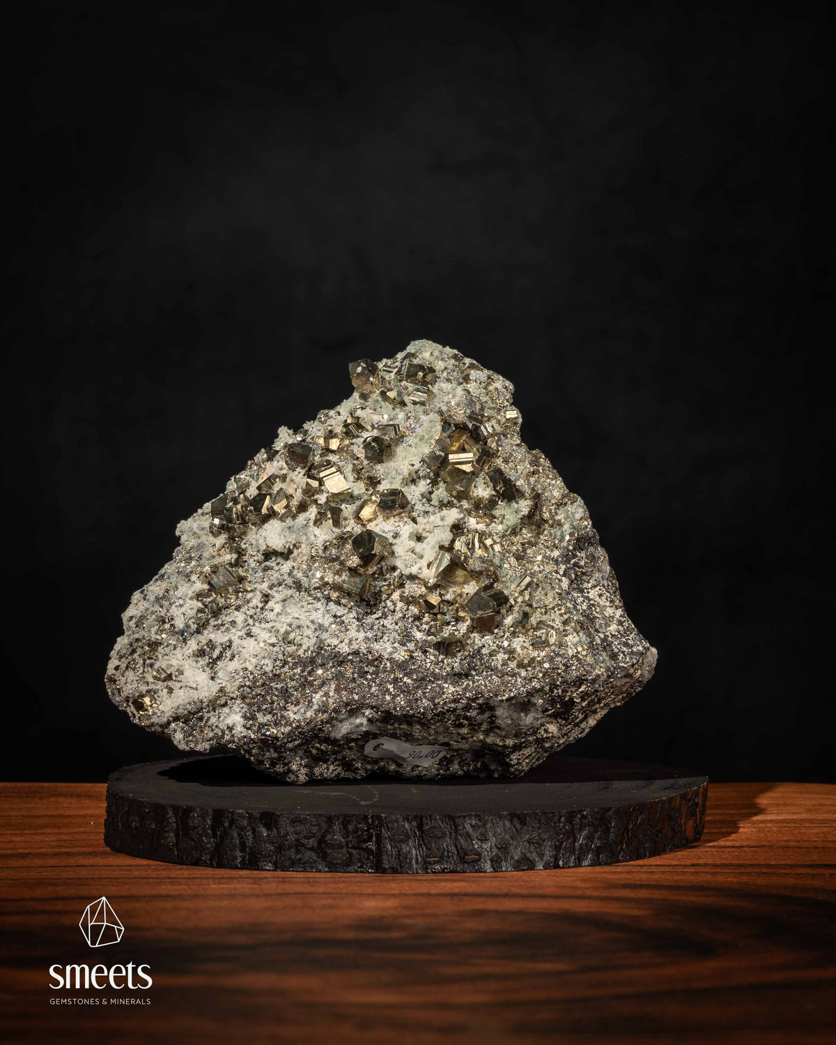 Pirite com Quartzo em Matriz do Peru