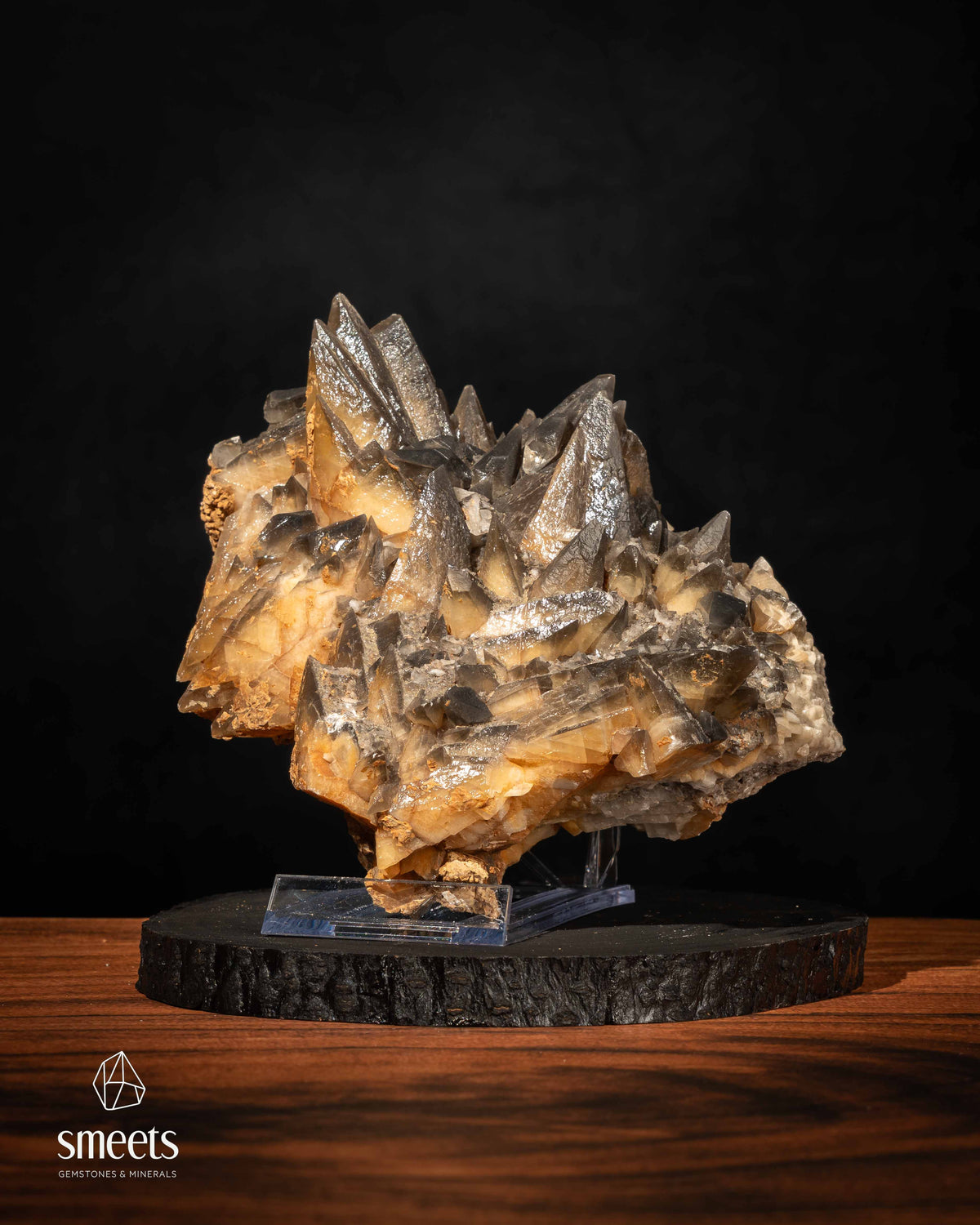 Dogtooth Calcite Crystal Cluster from Indonesia