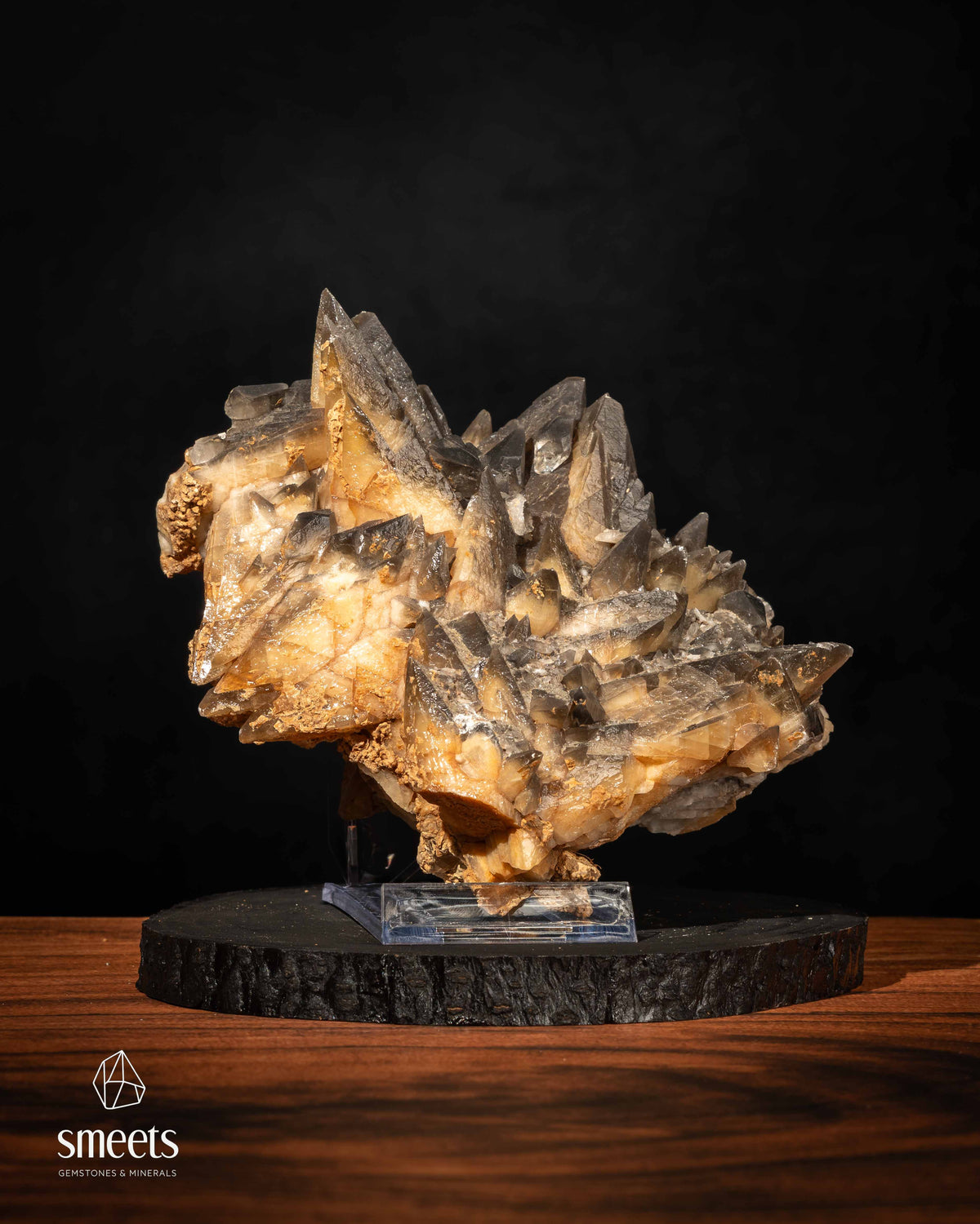 Dogtooth Calcite Crystal Cluster from Indonesia