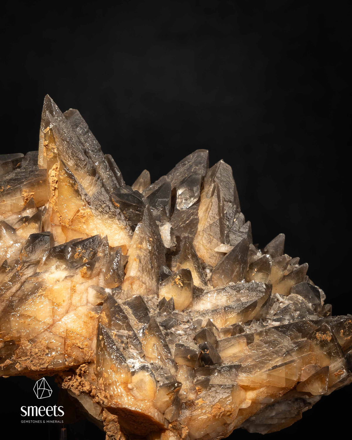 Dogtooth Calcite Crystal Cluster from Indonesia