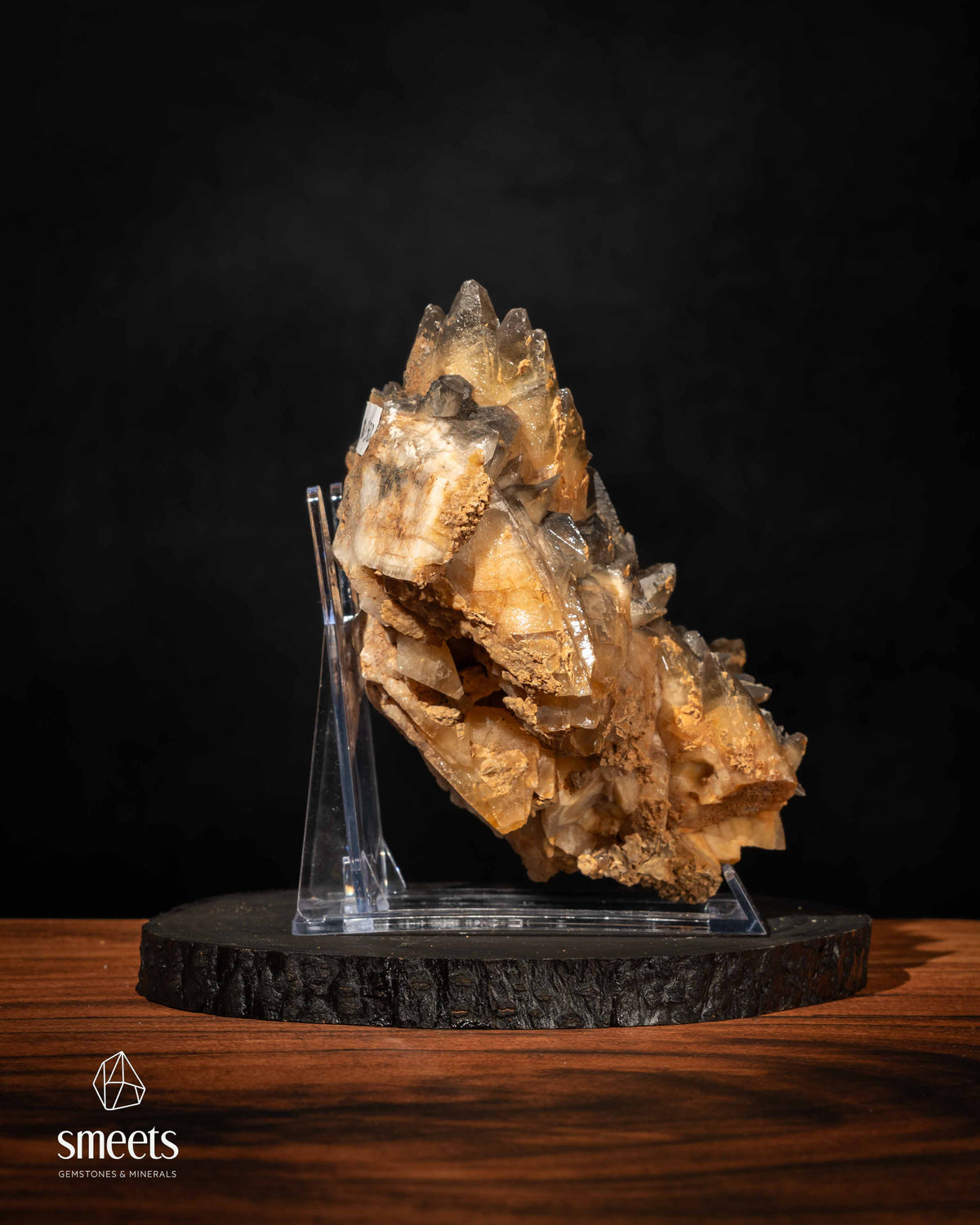 Dogtooth Calcite Crystal Cluster from Indonesia