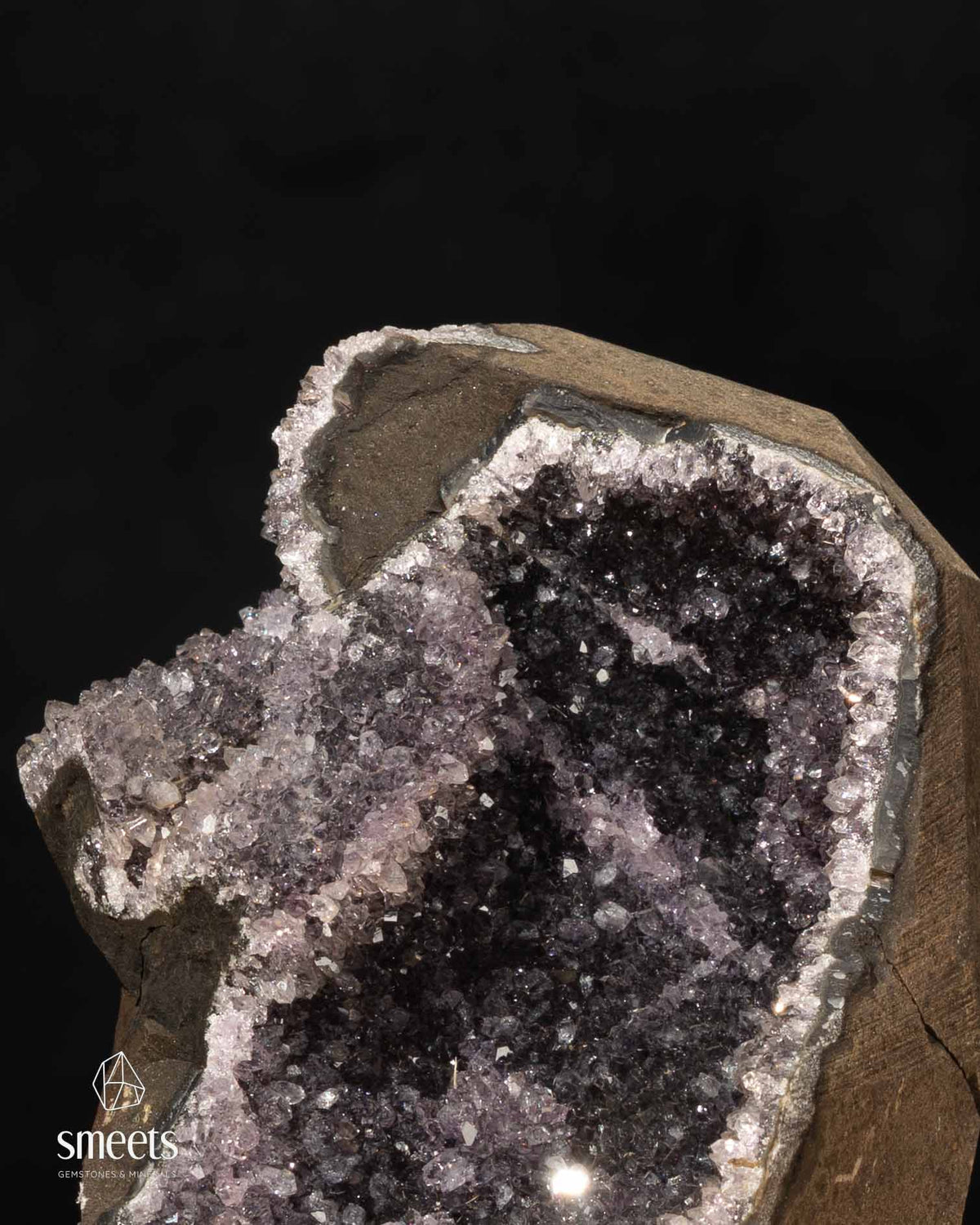 Natural Uruguayan Amethyst Druzy Freeform