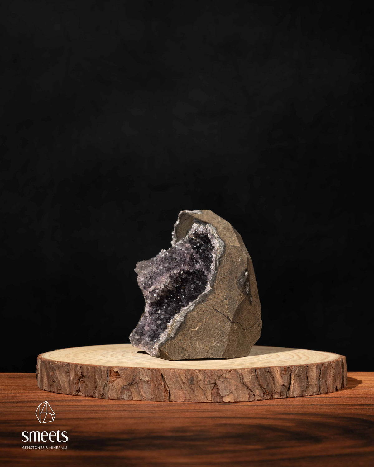 Natural Uruguayan Amethyst Druzy Freeform