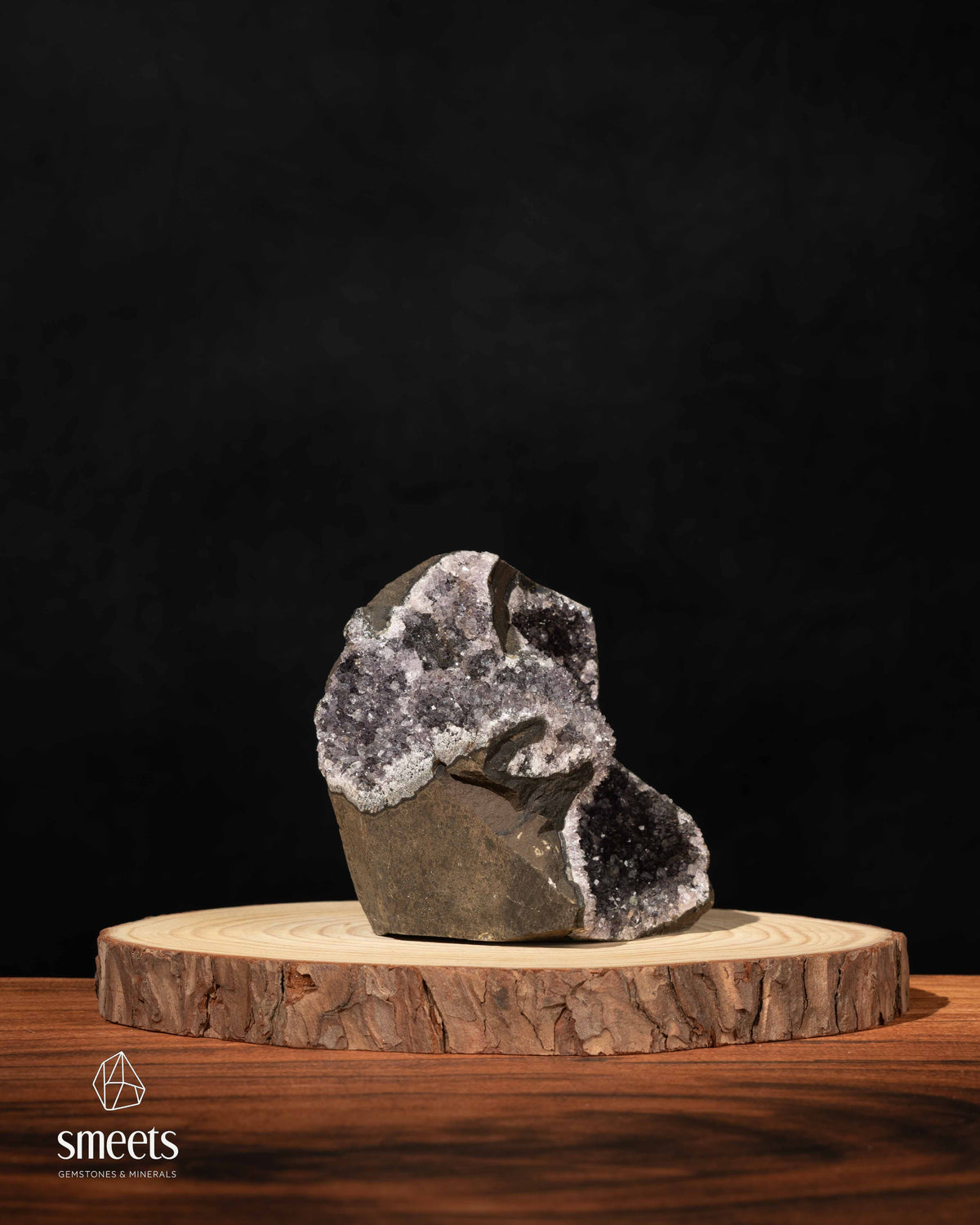 Natural Uruguayan Amethyst Druzy Freeform