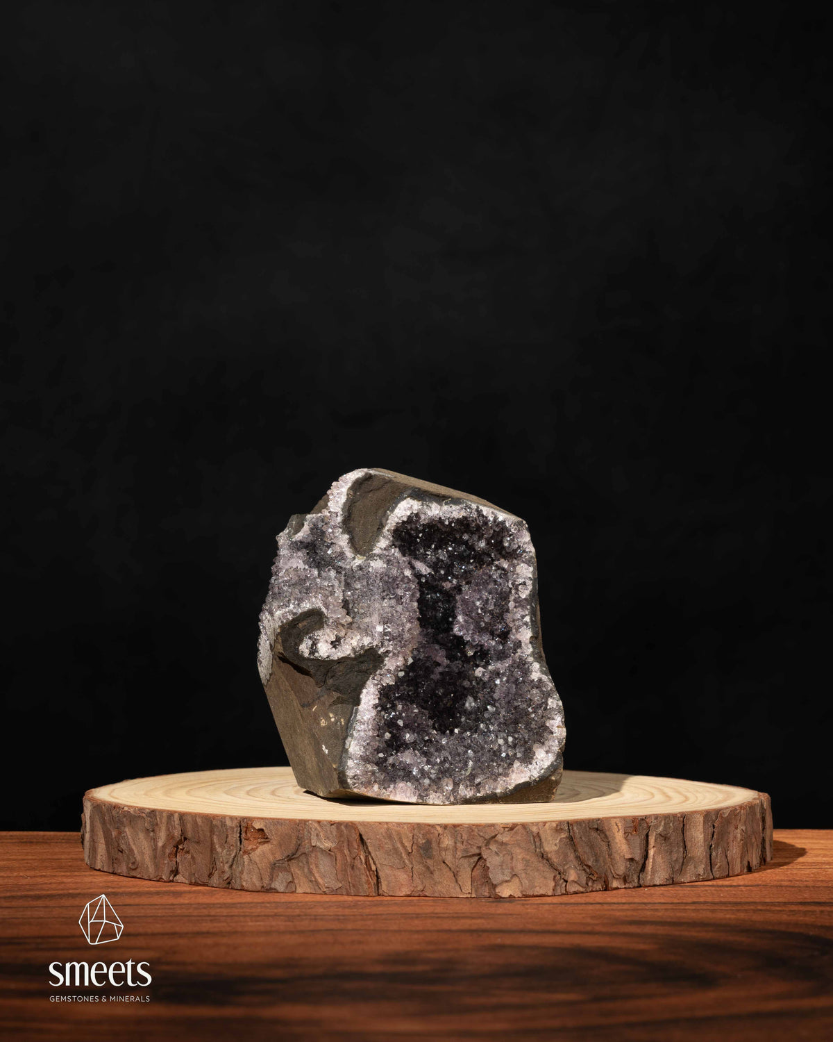 Natural Uruguayan Amethyst Druzy Freeform