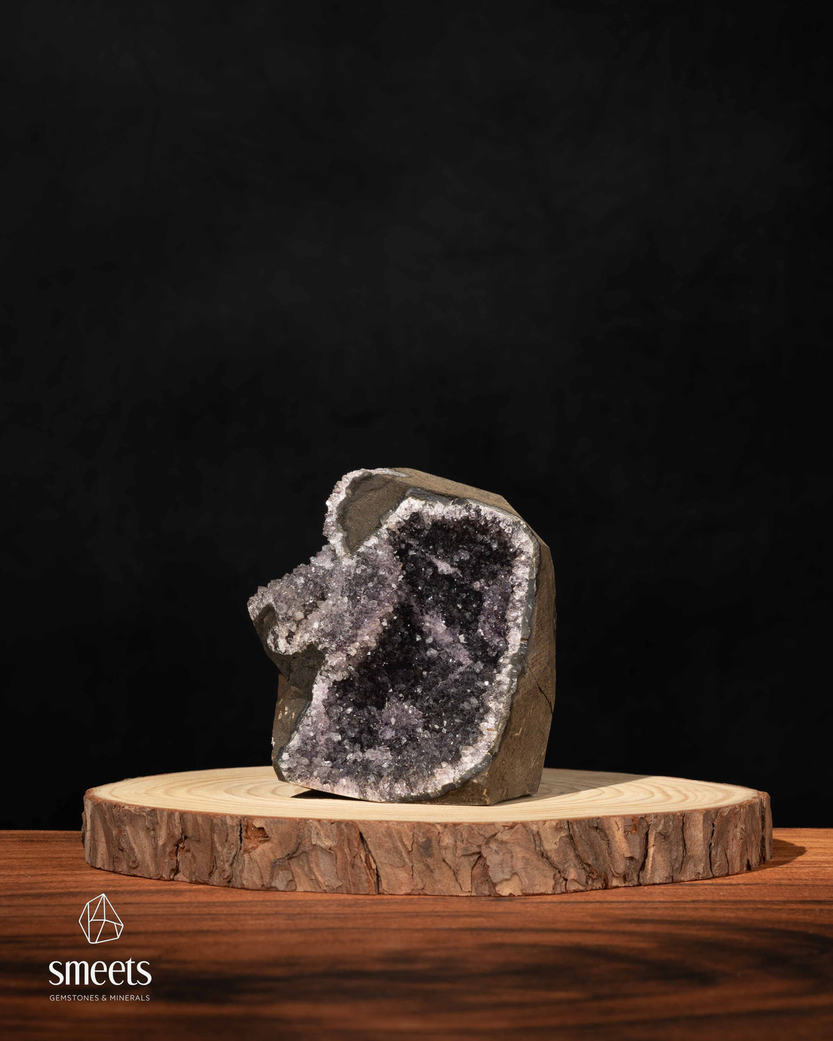 Natural Uruguayan Amethyst Druzy Freeform