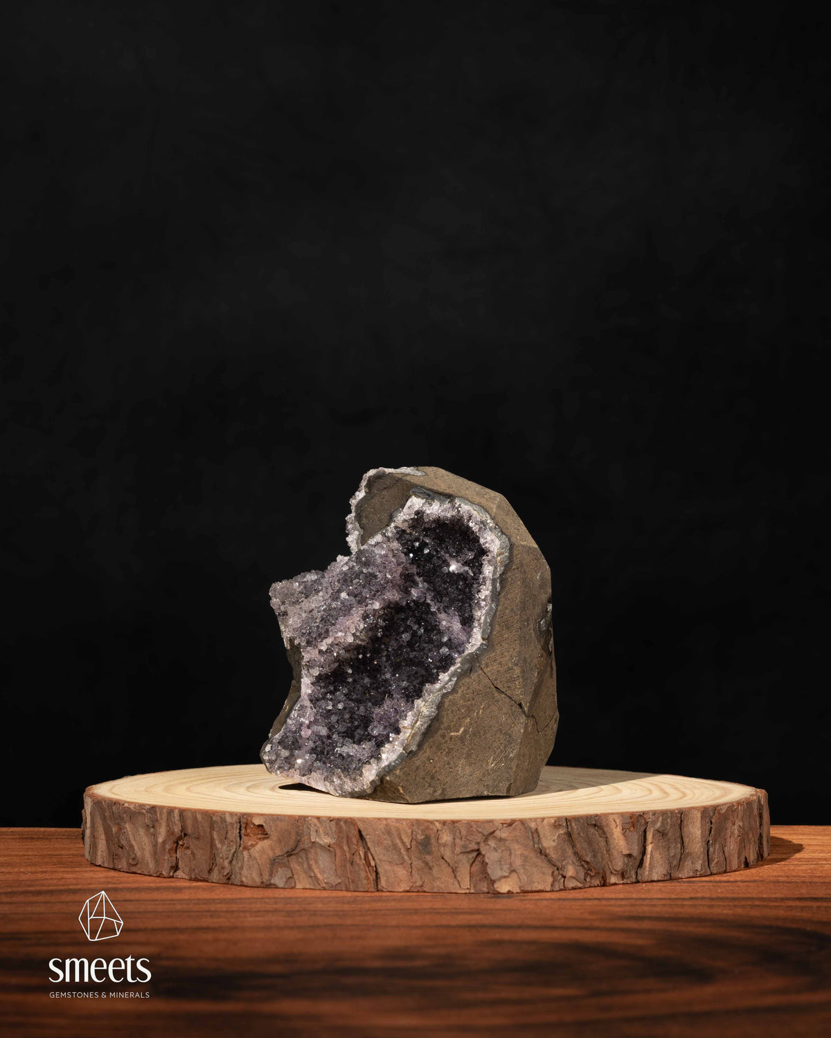 Natural Uruguayan Amethyst Druzy Freeform