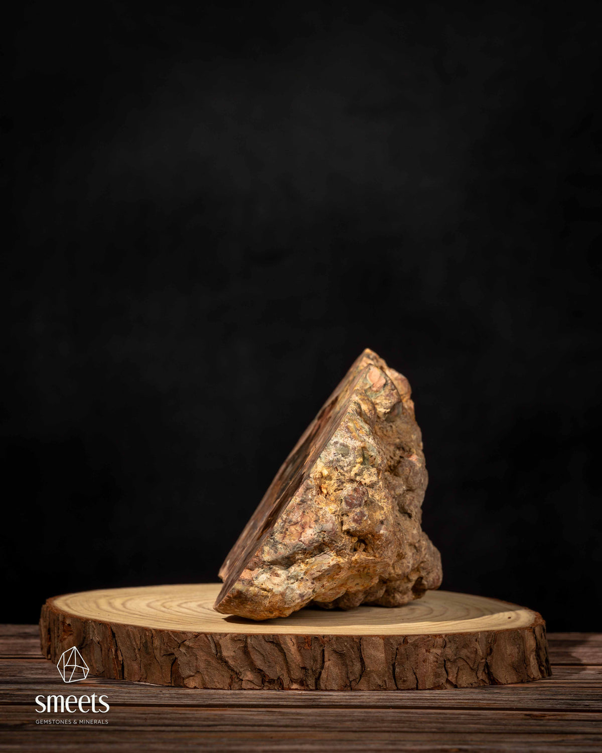 Mexican Thunderegg Agate Nodule with Crystal-Lined Cavity