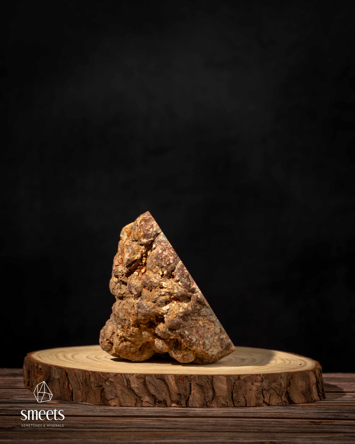Mexican Thunderegg Agate Nodule with Crystal-Lined Cavity