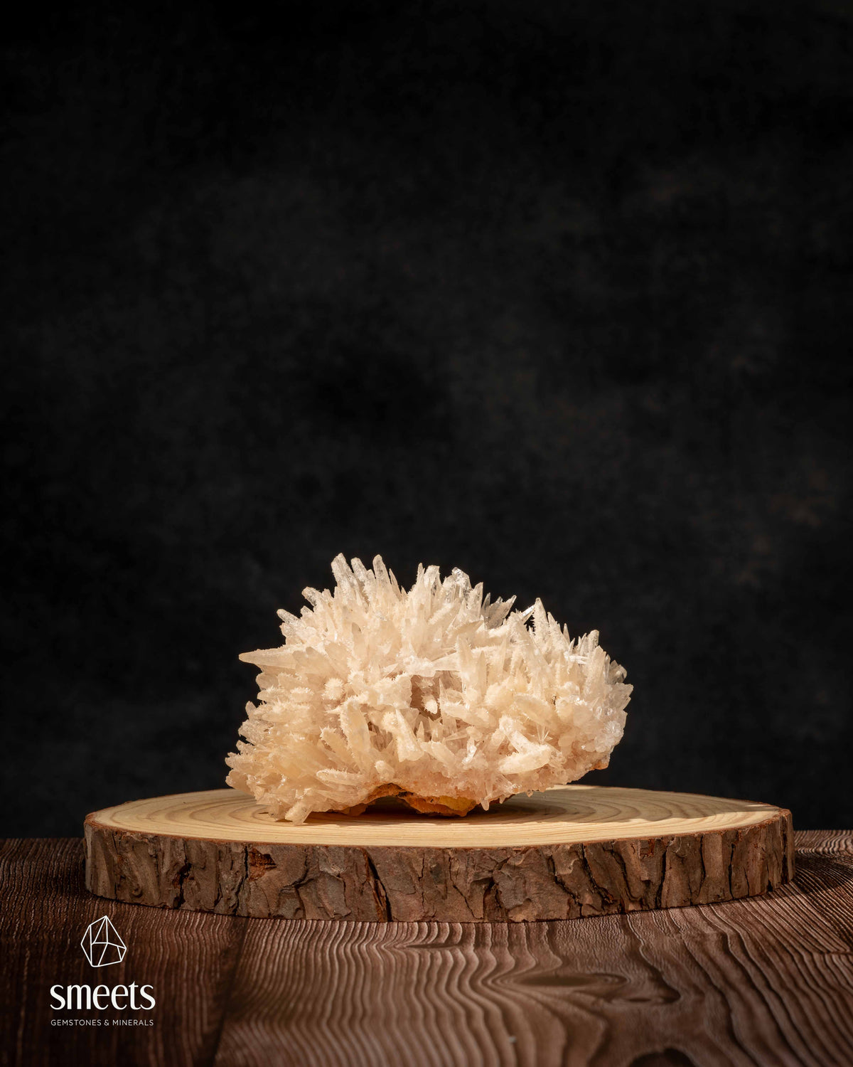 Dogtooth Calcite Crystal Cluster from Indonesia