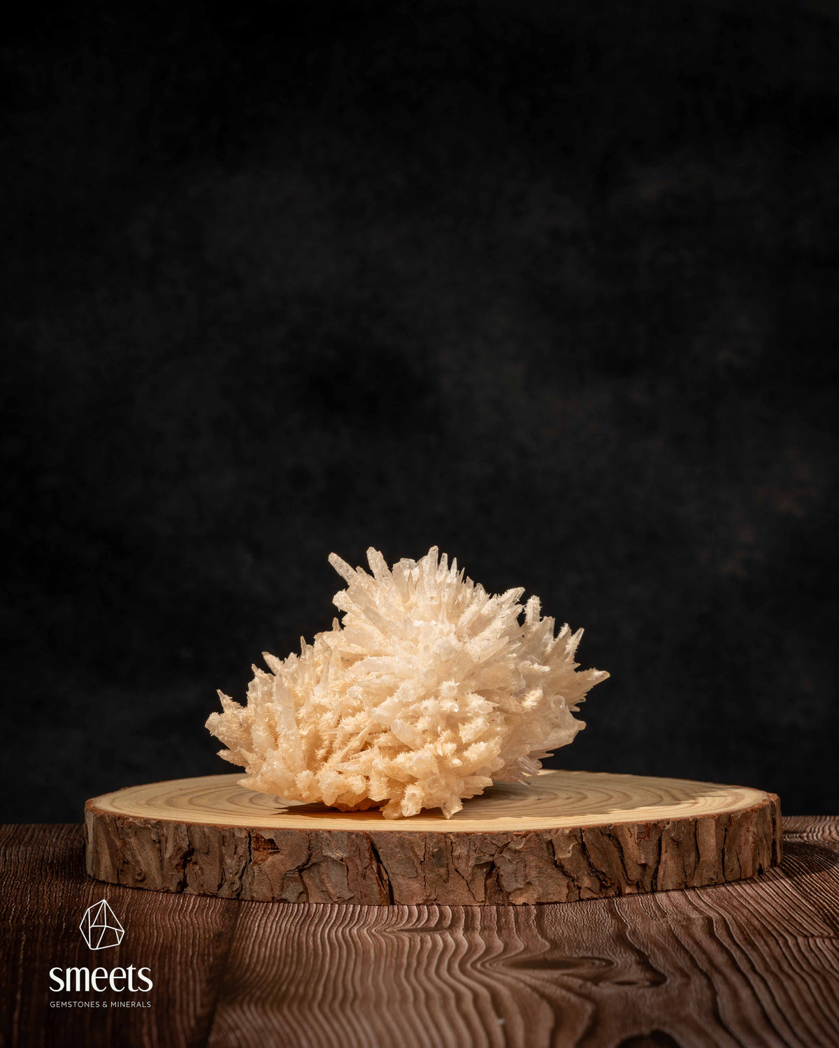 Dogtooth Calcite Crystal Cluster from Indonesia