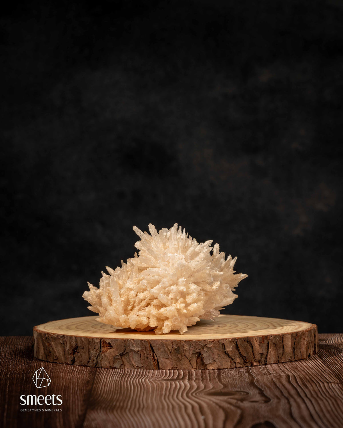 Dogtooth Calcite Crystal Cluster from Indonesia