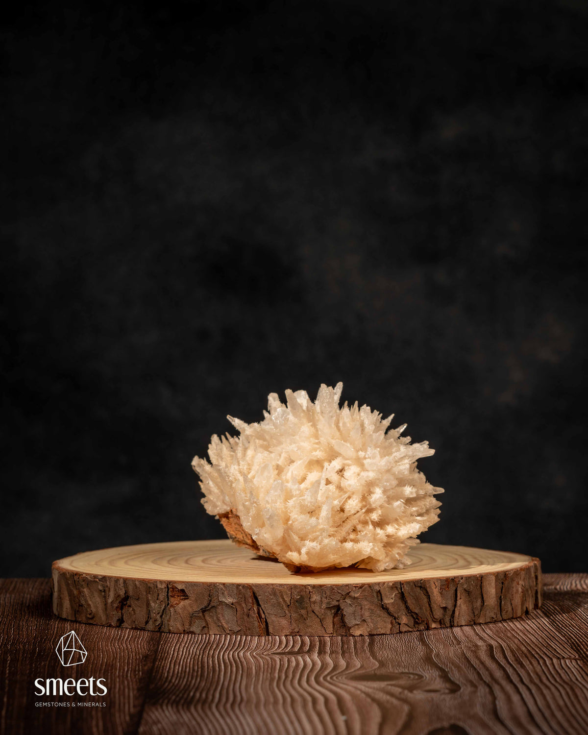 Dogtooth Calcite Crystal Cluster from Indonesia
