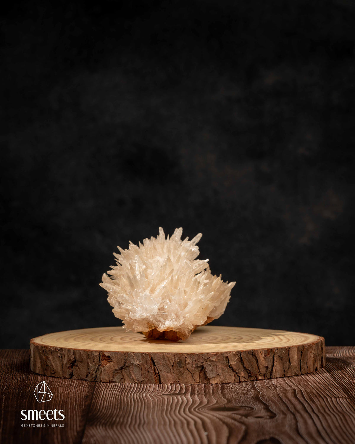 Dogtooth Calcite Crystal Cluster from Indonesia