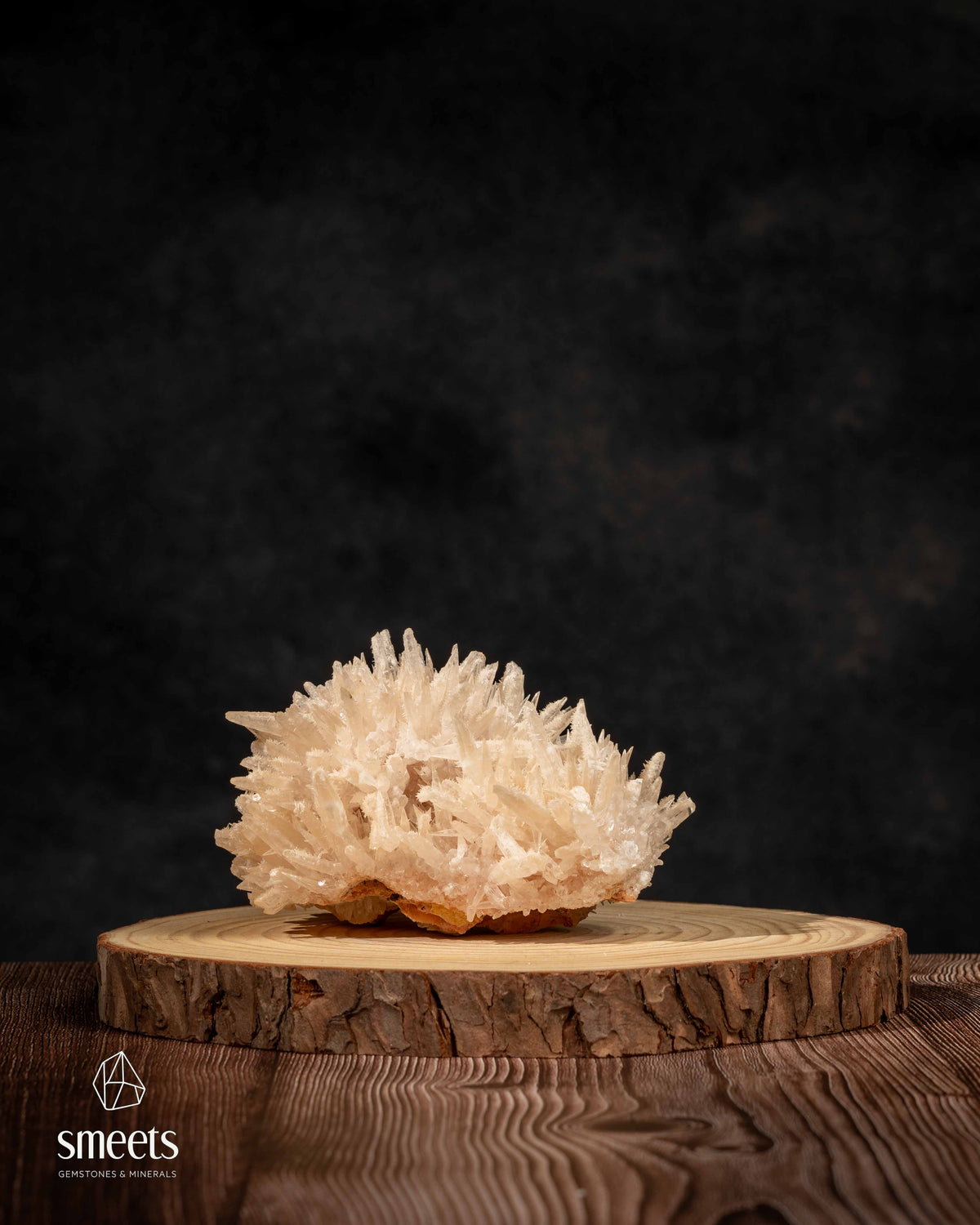 Dogtooth Calcite Crystal Cluster from Indonesia