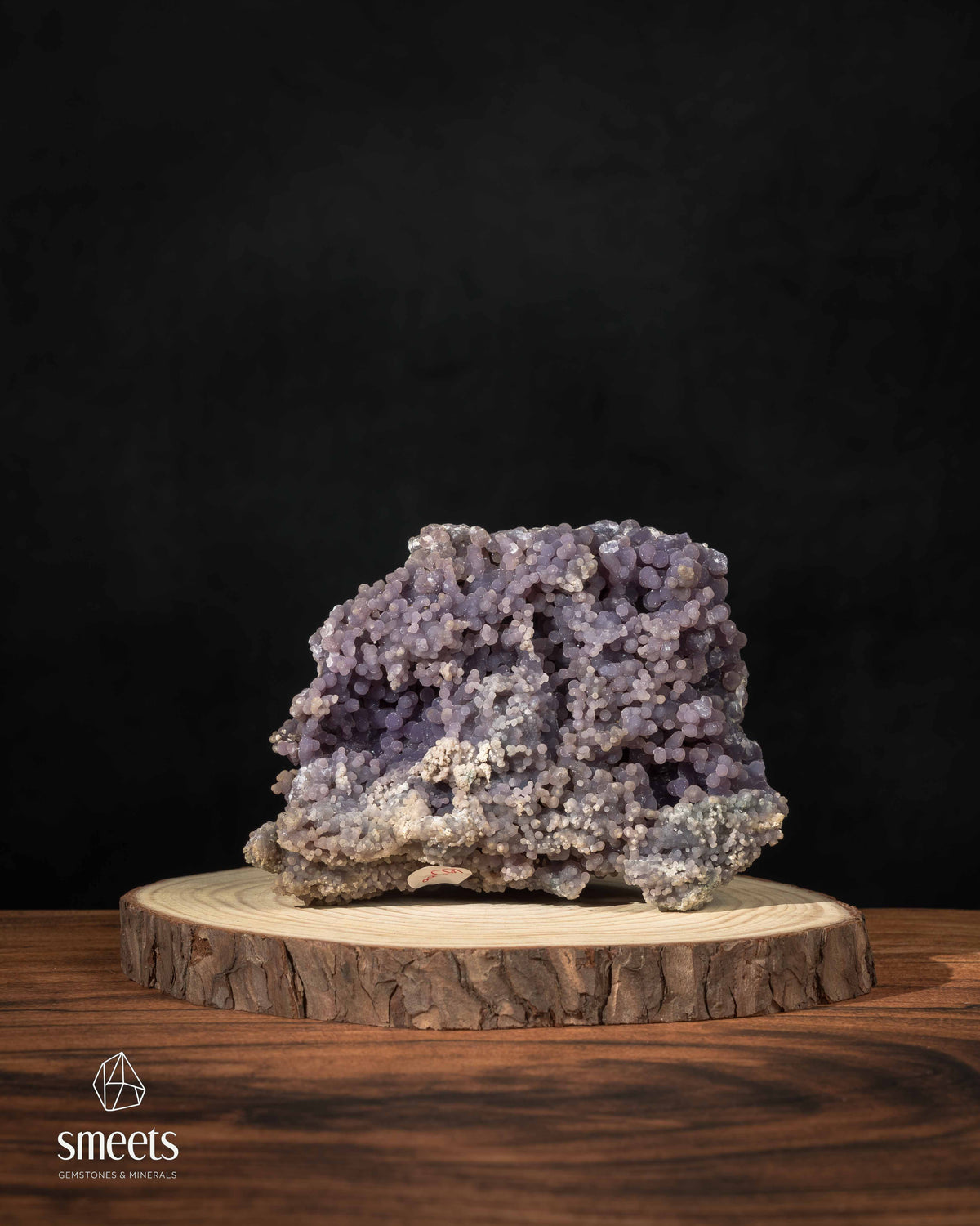 Lavender Grape Agate Cluster from Indonesia