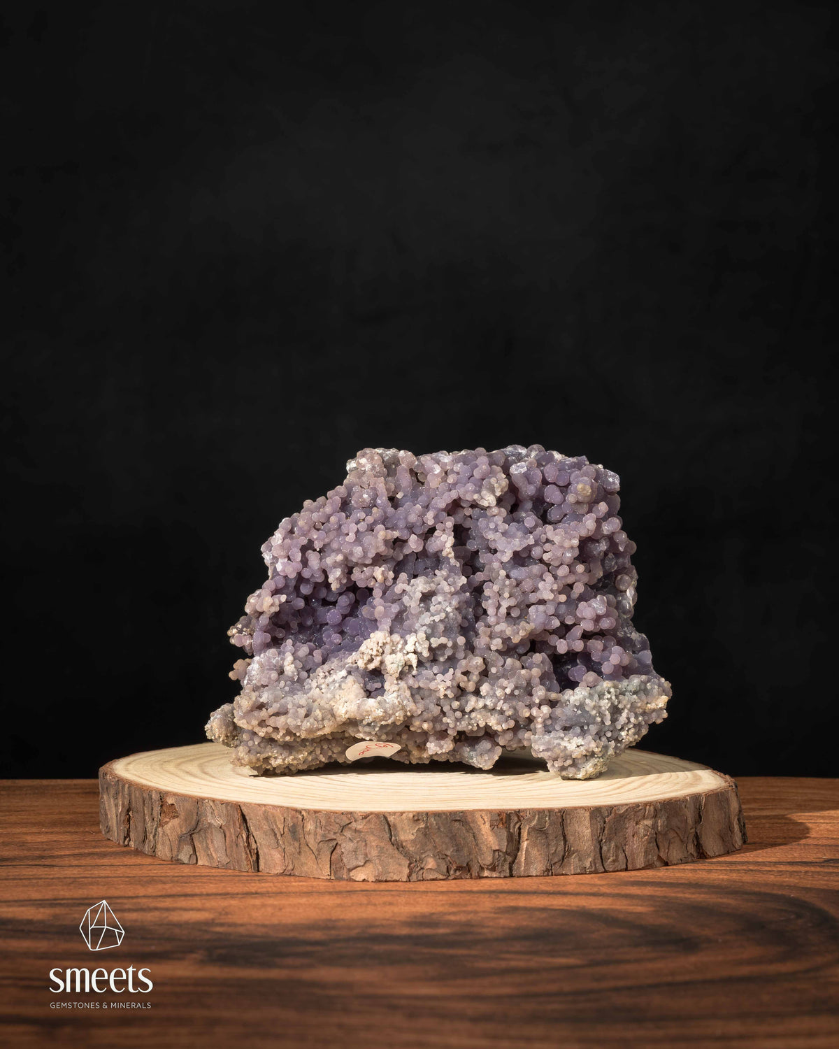 Lavender Grape Agate Cluster from Indonesia