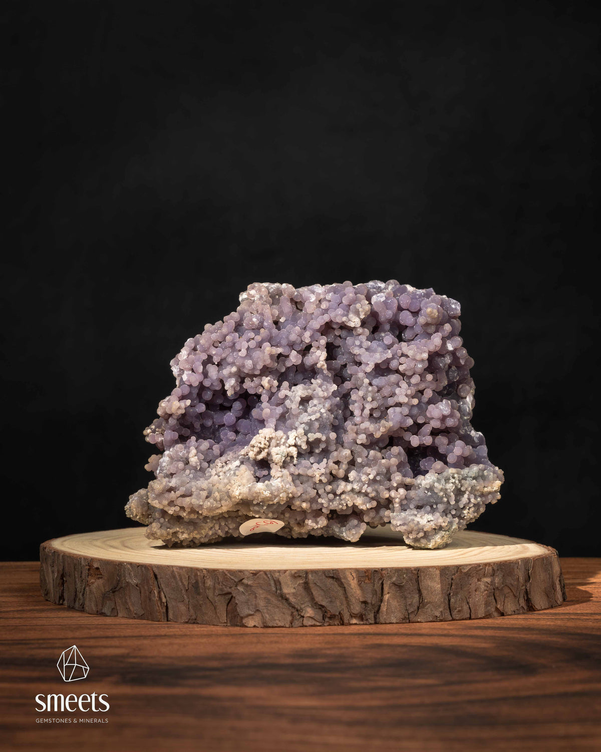 Lavender Grape Agate Cluster from Indonesia
