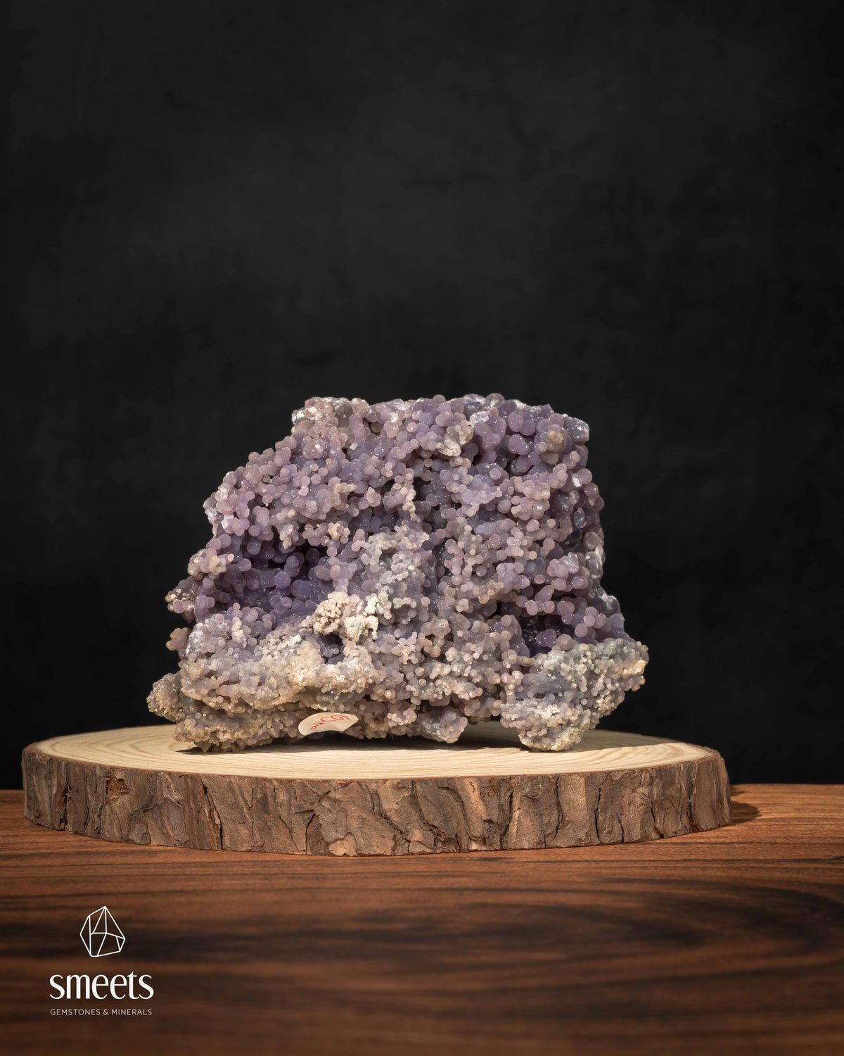 Lavender Grape Agate Cluster from Indonesia