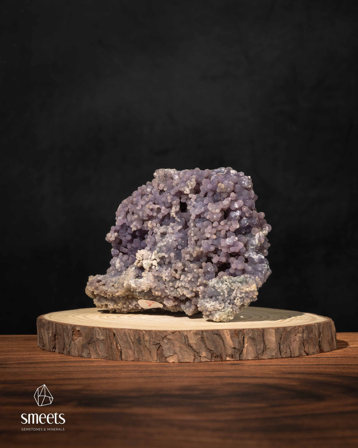 Lavender Grape Agate Cluster from Indonesia
