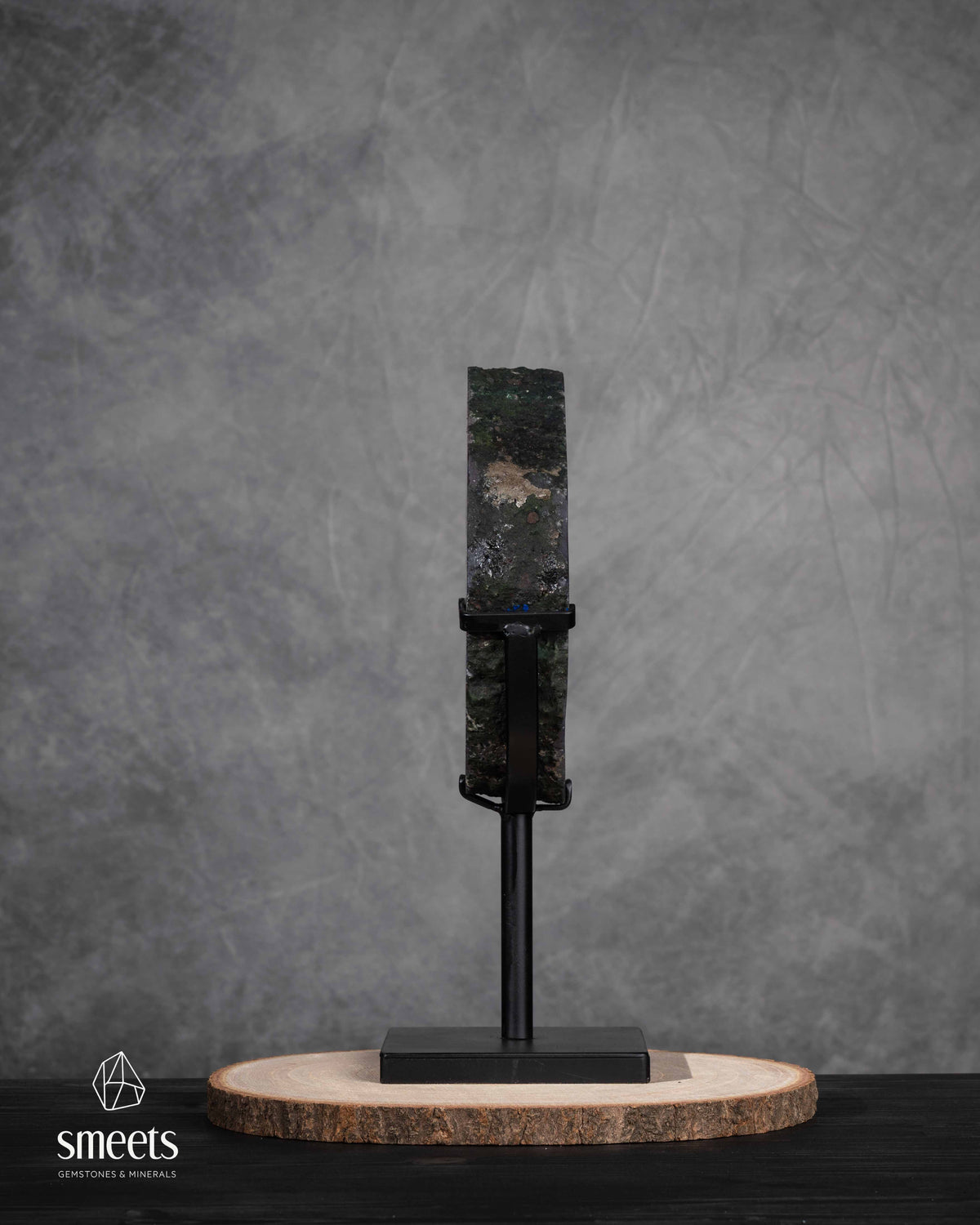 Unique Brazilian Amethyst Crystal Portal on Metal Stand