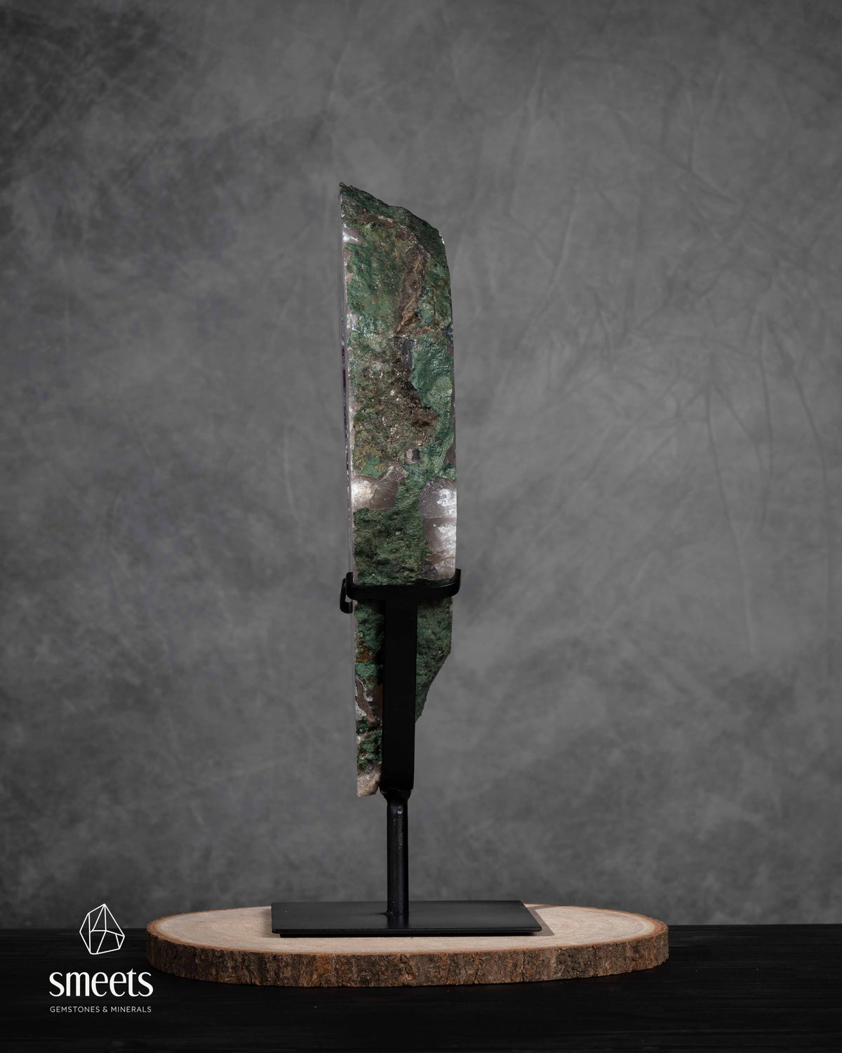 Exceptional Brazilian Amethyst Crystal Portal on Stand